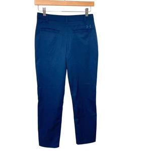 Under Armour Pants Big Kids Size 14 Blue Outdoor Pockets Athletic Golf Soft - Picture 1 of 11
