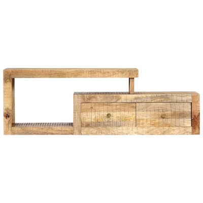 Soporte de TV Unidad de TV Aparador Hogar Consola de TV Unidad multimedia Madera de mango macizo vidaXL Foto 1 de 2