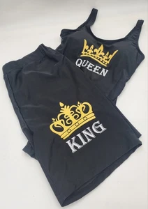 King And Queen Badeanzüge, ihre Größe S seine Größe M - Bild 1 von 9
