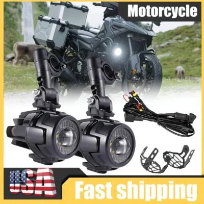 LED 辅助雾灯驾驶灯适用于铃木 V-Strom DL 650 850 1050 — 第 1/4 张图片