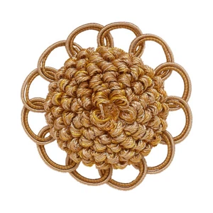 Triple Toned Gold 2.5" Decorative Rosette Lion's Pride [Invidual] - Picture 1 of 1