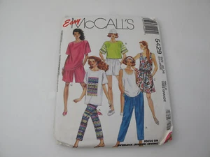 McCall's Sewing Pattern 5429 Misses T-Shirt, Pants, Shorts. Size 22-24, FF (U) - Picture 1 of 6