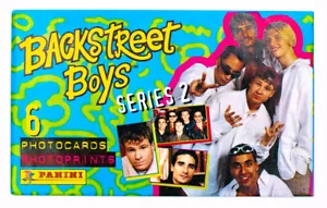 Backstreet Boys Vintage Photo Cards ONE PACK 1997 Series 2 Music Trading - Picture 1 of 2