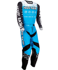 Riding Gear Combo Moose Racing Jersey Medium + Pant 32 (sizes: Md/32) M1 Blue