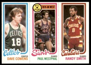 1980-81 Topps Dave Cowens, Westphal, Smith #59 *Noles2148*