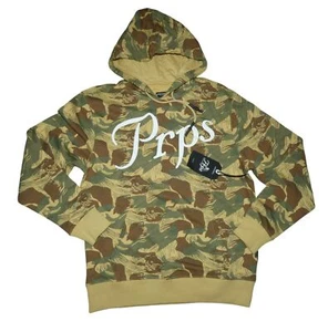 PRPS Mens Hoodie Sweatshirt Pullover Style Camo Print Small NWT - Picture 1 of 5