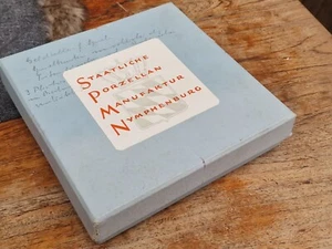 Staatliche Porzellan Manufaktur Nymphenburg vintage Schachtel alte box - Picture 1 of 8