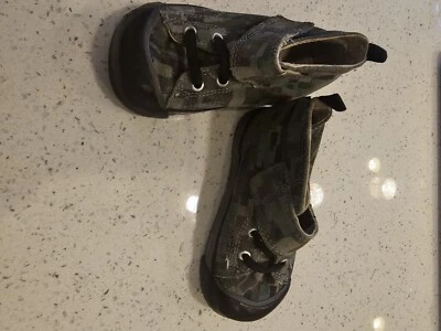 Keen Digital Camuflaje Zapatillas Altas Zapatos Niño Pequeño Talla 6 Verde Foto 1 de 4