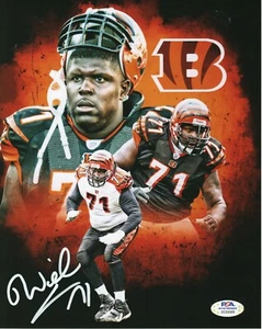 WILLIE ANDERSON Signed Autograph Auto 8x10 Cincinnati Bengals Photo Picture PSA - Picture 1 of 1