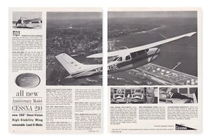 Cessna 210 Centurion 1962 avión anuncio 11/2/2023c - Imagen 1 de 1