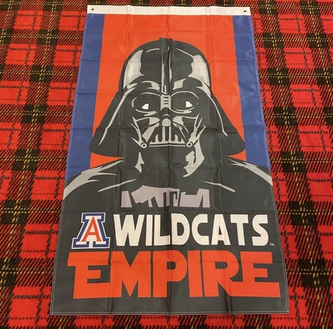 Brand New Arizona Wildcats flag 5 foot by 3 foot Cover