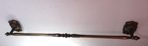 Amerock Carriage House Antique English Brass Towel Rod needs 26-1/2" wall space Cover