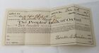 Check The People's Bank of Oxford Pennsylvania 1917 $500 Imperfect