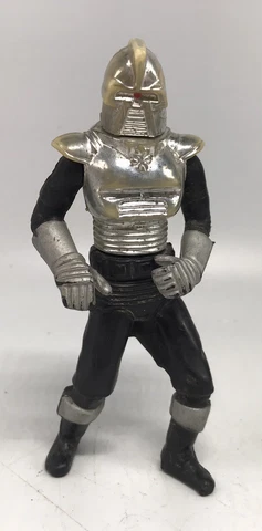 1978 Battlestar Galactica Centurian Cylon Silver Toy Figure Vintage Universal Cover