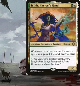 Sythis, Harvest's Hand Commander Deck Enchantment EDH MTG Magic *Listo para jugar* - Imagen 1 de 14