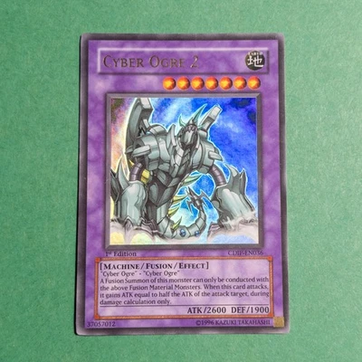 Yu-Gi-Oh Card - CDIP-EN036 - CYBER OGRE 2 (ultra rare) [1st Edition] *NM/PL* - Image 1 of 2