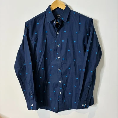 Paul Smith London Shirt Mens Small 15/38  Blue Button Up Long Sleeve - image 1 of 4