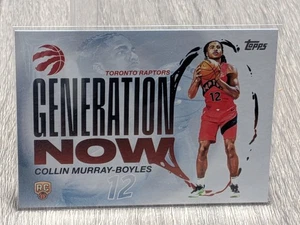 Collin Murray-Boyles Toronto Raptors 2025-26 Topps Generation Now RC GN-9 - Bild 1 von 2
