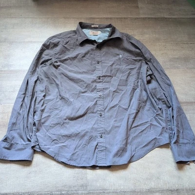 Camisa Original Penguin By Abotonada Gris Manga Larga Clásica Talla XXL Foto 1 de 4
