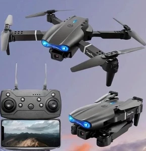 Drones E99 pro K2 foldable 4k 3800ft 5G GPS FPV Quadcopter Auto Return Home - Picture 1 of 7