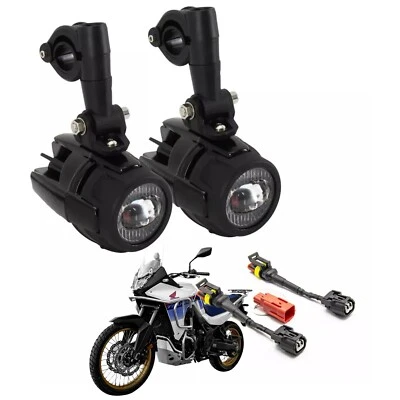 Faretti fendinebbia omologati HONDA TRANSALP XL750 + Connettore attivazione menù - Immagine 1 di 4