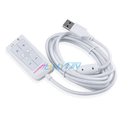 NEW Kingston HyperX Cloud II DSP USB Sound Card 7.1 Surround Sound Cloud Virtual - Image 1 of 4