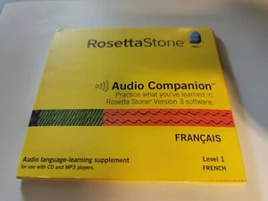 Rosetta Stone - French (Francais) Audio Companion - Level 1 - Picture 1 of 2