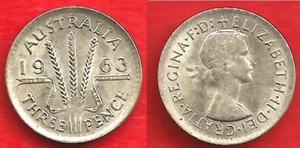 AUSTRALIE . 3 PENCE 1963 . FDC / UNC - Imagen 1 de 1