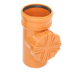 Regenrohrfilter Fallrohrfilter Regenrinne Laubfang KG/HT Rohr DN100 Ø110 ORANGE - Bild 1 von 5