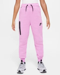 Nike Tech Pack Fleece HV8698 632 Jogging Pants 137-146CM Older Girls Pink M/L - Picture 1 of 5