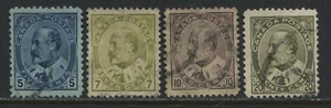 Canada KEVII 1902 5 to 20 cents clean used - Picture 1 of 1