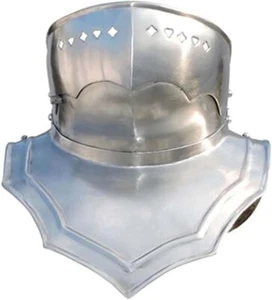 Armadura Medieval Persiana Medieval Garganta Cruzado Romano Disfraz Gala - Imagen 1 de 16