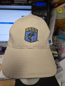 ESPN OUTDOORS B.A.S.S. ADJUSTABLE BEIGE HAT BY K-PRODUCTS - Picture 1 of 4