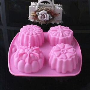 Desert DIY Silicone Pudding Tools Easy Demoulding Cake Mold Heat Resistant Soap