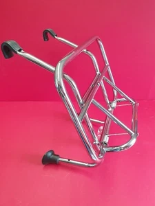 Scomadi & Royal Alloy GP GT TL TG 125 200 300 Cuppini Fold Down Front Carrier. - Picture 1 of 8