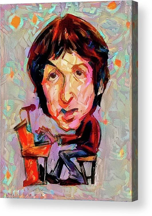 Framed Abstract Paul McCartney The Beatles 9X11 Art Print Limited Edition w/COA - Image 1 of 1