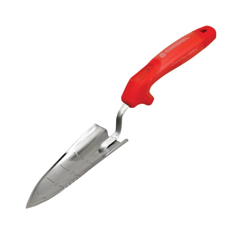 Trasplantador de mango ergonómico rojo de acero inoxidable Corona CT 3324 7 L pulgadas Foto 1 de 1