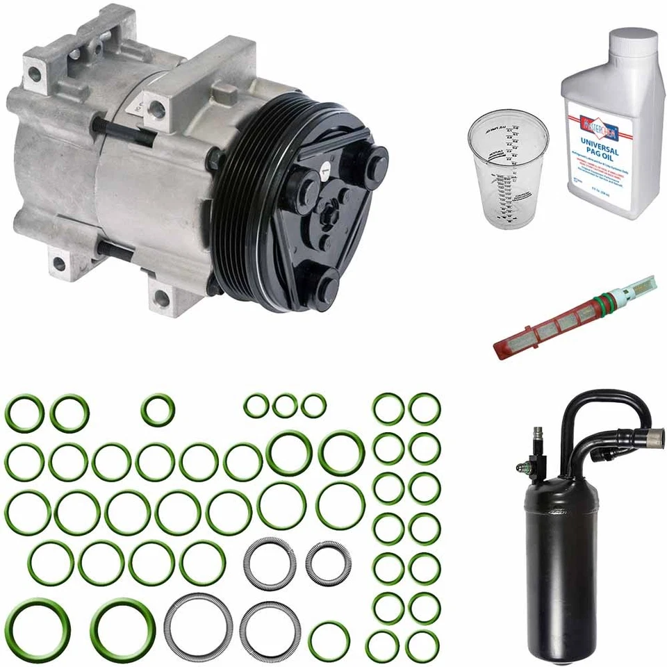Para Mazda B4000 2001-2009 Omega compressor CA com kit de reparo A/C TCP - Imagem 1 de 1