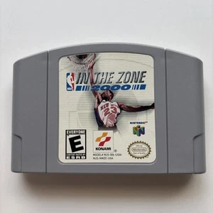 NBA In the Zone 2000 N64 Nintendo 64 Auténtico Original Retro Juego de Baloncesto - Imagen 1 de 10