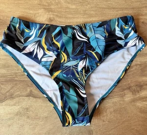 Jollkichay Floral Tropical Bikinihose Neu ohne Etikett Damen Large Badeanzug Unterteil - Bild 1 von 5