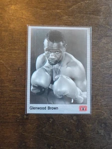 1991 All World Boxing Card (#41 Glenwood Brown) - Picture 1 of 2