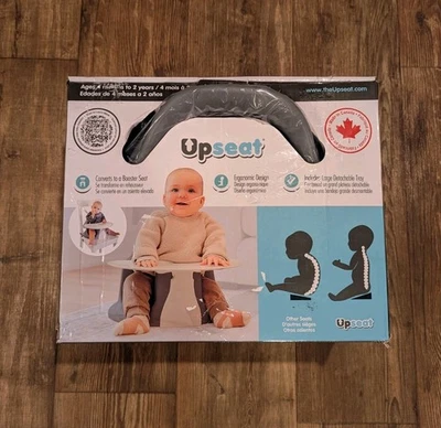 Upseat Baby Floor Seat Booster Chair for Sitting up w/ Removable Tray And Buckle - Image 1 of 4