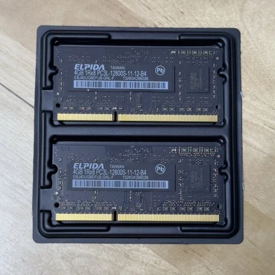 ELPIDA 4GB 1Rx8 PC3L-12800S RAM PER MACBOOK - Image 1 of 3