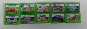 Total 10 Leap Frog Leap Pad Explorer Learning Game Cartridge Tangled Brave Etc. - Picture 1 of 2
