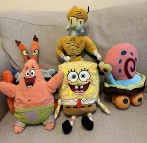 SpongeBob SquarePants Bundle Inc. Mr Krabs,Sour Note,Gary,Patrick PLEASE READ - Picture 1 of 21