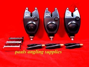 3 CK Bite Alarms + Batterys & Rod Rest For Rod Pod etc  - Picture 1 of 1