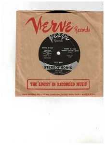 Anita O'Day JAZZ 7" 33 1/3 RPM (Verve VS 916) What Is This Thing Called Love VG+ - Imagen 1 de 3