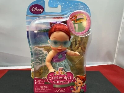 Enchanted Nursery Ariel Disney Princess Baby Doll Mattel 2007 NEW in Pkg - Image 1 of 4