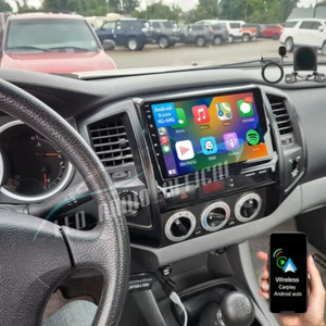 For Toyota Tacoma 2005-2013 9" Carplay Android 13 Car Stereo Radio GPS Navi Cam - Picture 1 of 17