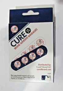 MLB New York Yankees Cure  it Bandages 50 Count 1"x3" in Box Officially Licensed - Picture 1 of 2